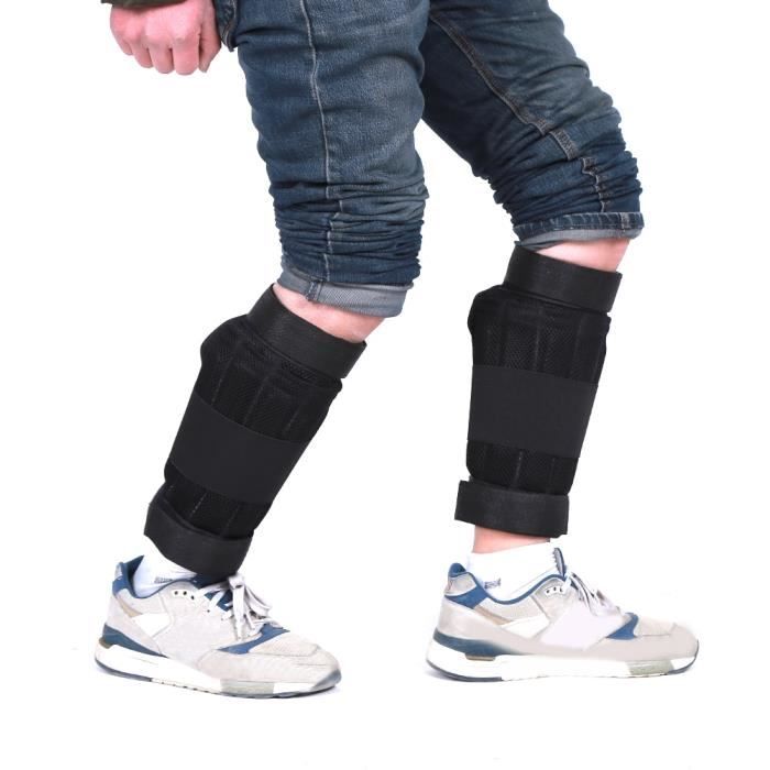 2 pièces 6kg réglable cheville poids soutien attelle jambe force formation choc garde gymnase Fitness équi - HSJSZHA05963