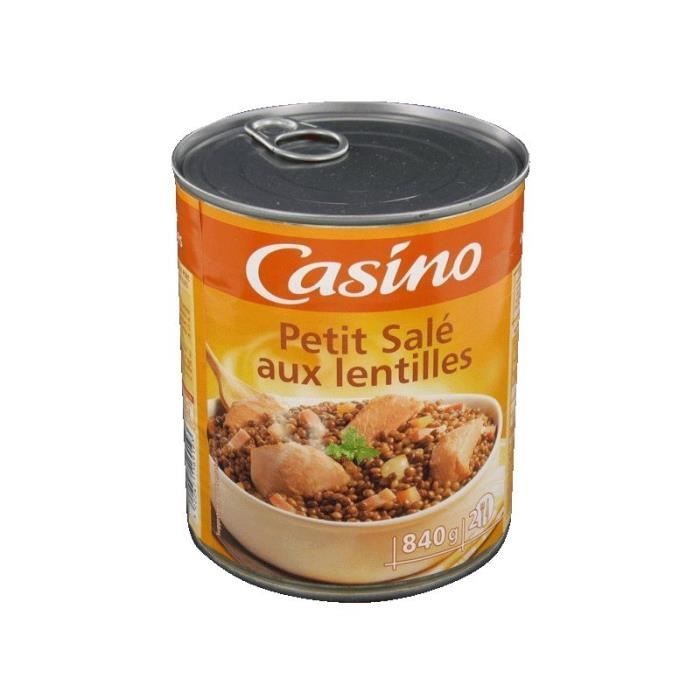 CASINO - Petit Salé aux lentilles 840G