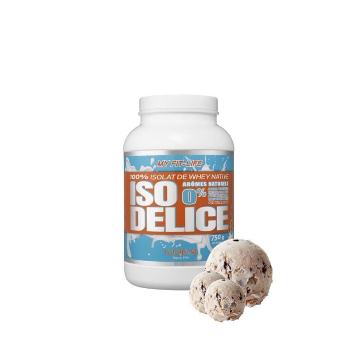 Iso Delice 750g Straccitella 100% protéine isolate de whey native