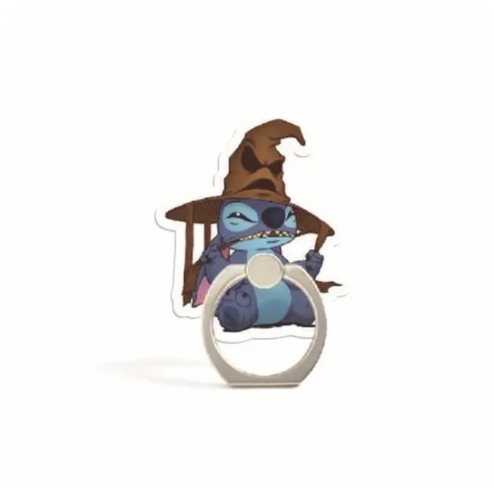 anneau pour téléphone stitch harry potter accessoire sticker smartphone kawaii magie cadeau livraison rapide mode tendance