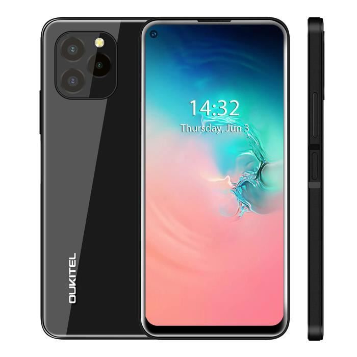 OUKITEL C22 Smartphone 128 Go 5.86- 13MP Caméra Double Sim GPS - Noir