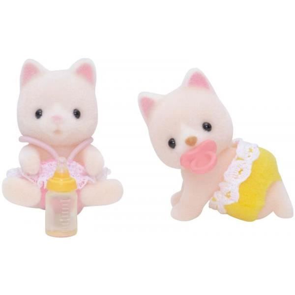 Sylvanian families - 3219 - JUMEAUX CHATS SOIE …