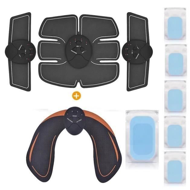 8PCS STIMULATEUR ABDO +FESSSIERS OFFERT + RECHANGES