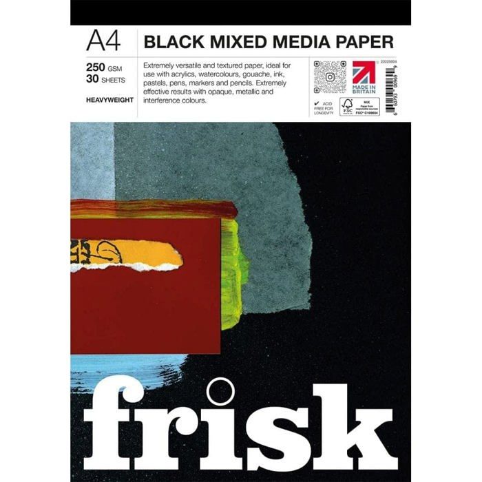 Papier Noir A4 135g/m² - Lot De 50 Feuilles - Ideal Pour Art Et Création