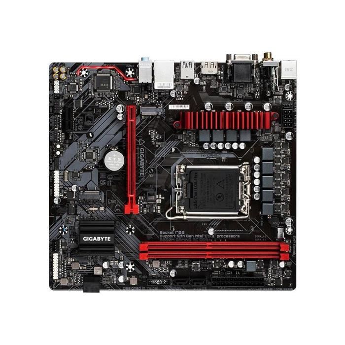 Carte mère GIGABYTE B660M GAMING DDR4 SDRAM Intel B660 Socket LGA1700 2xDDR4 SDRAM 64GB Micro ATX - Gigabyte