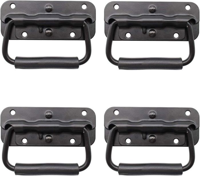 4 Poignées D'escalade Enfant 18cm - Pour Mur D'escalade Et Lit Superposé - Rouge Sécurisé