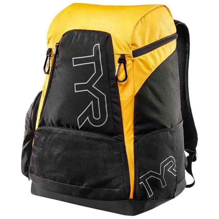 Sac à Dos - TYR - Alliance - 45L - Noir/Or - Ergonomique - Résistant à leau