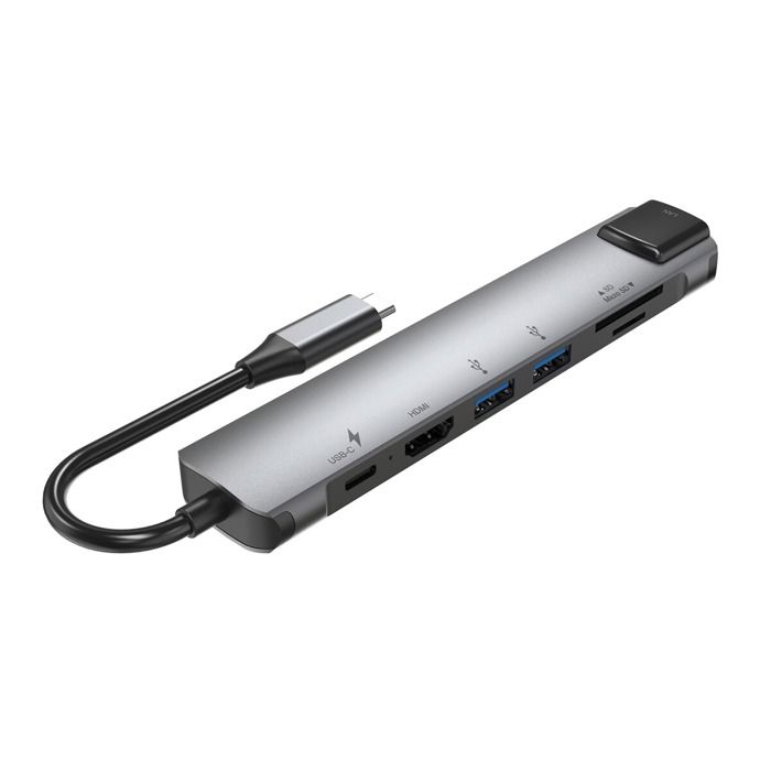 Autres accessoires informatiques Accsup HUB USB-C 7 en 1