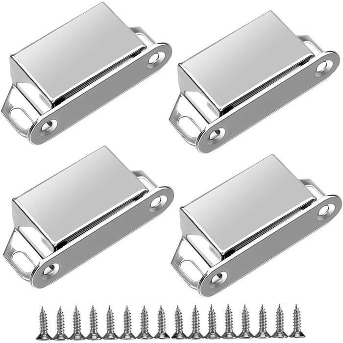 Bouchon De Porte Aimanté En Inox 304 – Silencieux, Pour Portes Calmes