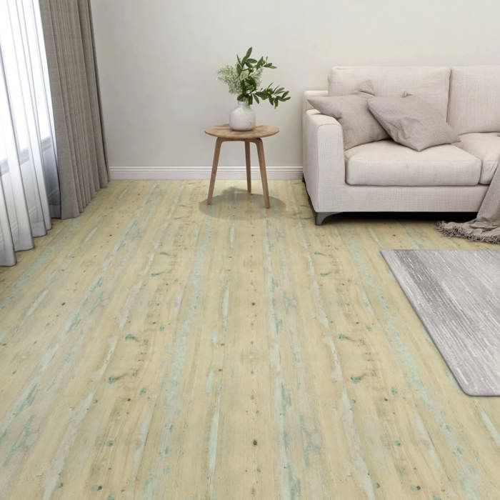 Dalles de plancher autoadhésives en PVC vidaXL 55 pièces 511 m² 305x305 cm Épaisseur 15 mm - vue 3