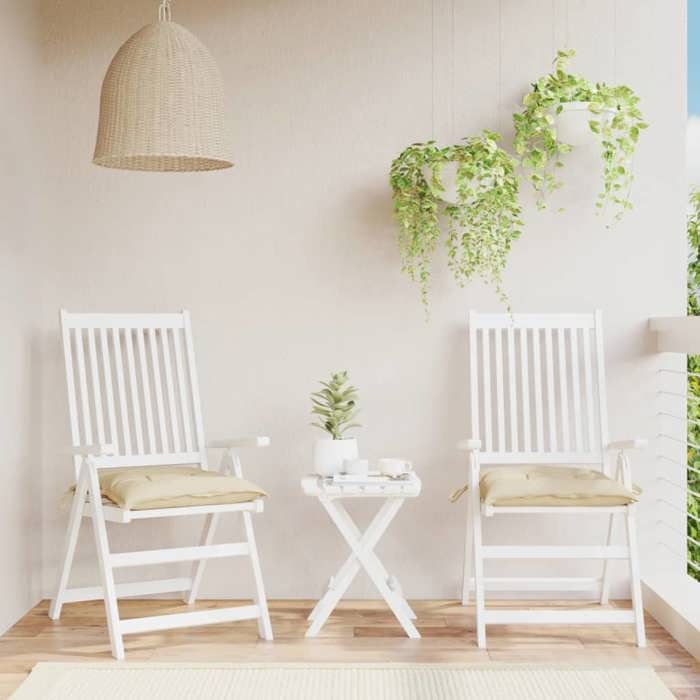 Coussins de palette vidaXL Lot de 6 50x50x7 cm Tissu Oxford Imperméable Rembourrage fibre creuse
