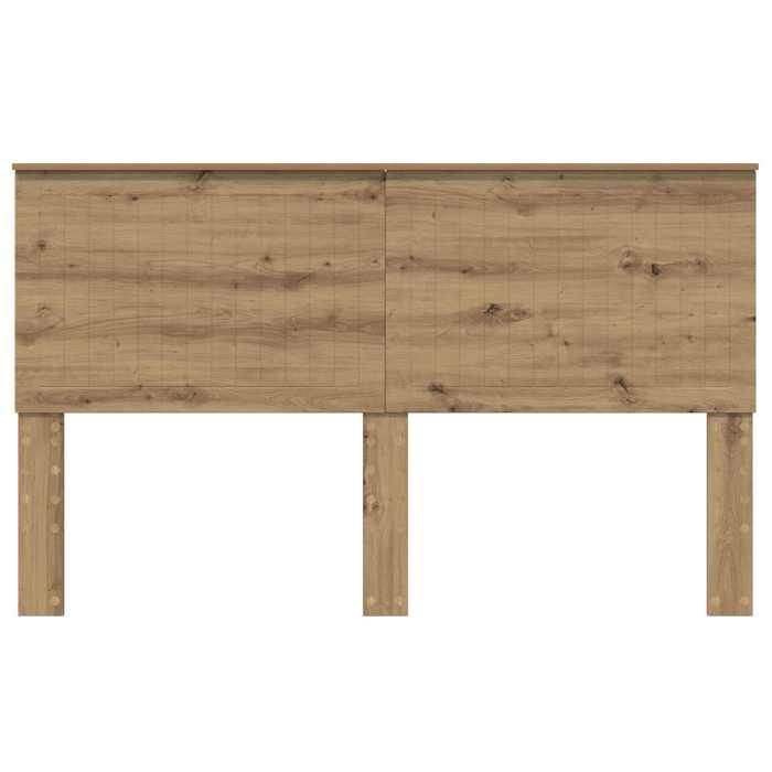 Tête de lit en bois dingénierie - MEUBLECHIC - 160 cm - Chêne artisanal - Design minimaliste - Durable