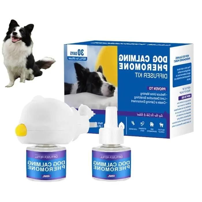 Diffuseur Chat Pet Wellness Diffuseur Chien Anti Urine Réducteur De Stress avec Recharges Chats Fini Au Marquage Urinaire