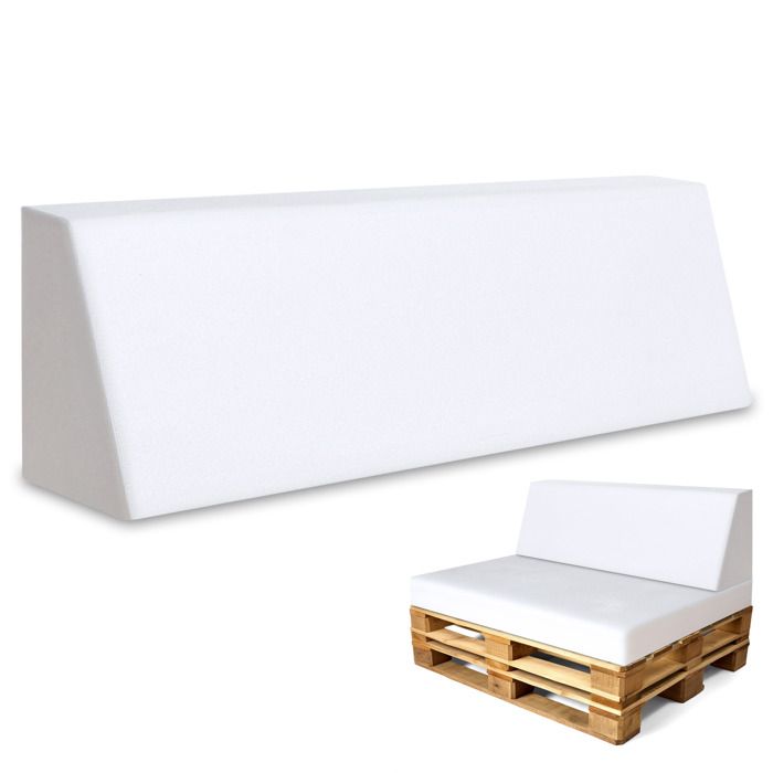 Plaque en mousse coussin palette incliné 40x120 cm matelas de sol Oeko-Tex pour meubles et lit