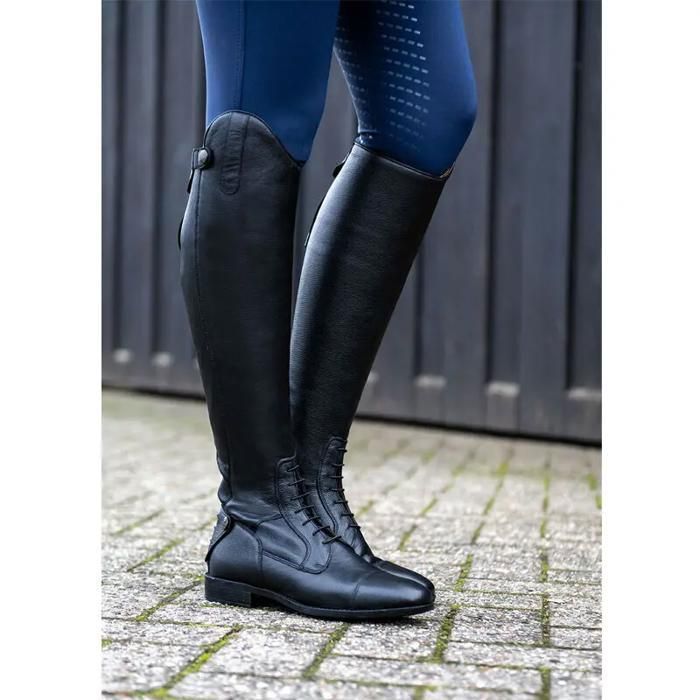 Bottes déquitation en cuir HKM Titanium Style Extra Short/Width XL - schwarz Bottes déquitation en cuir HKM Titanium Style Extra Short/Width XL - schwarz
