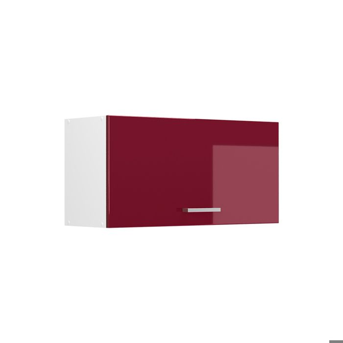 Elément haut de cuisine R-Line 80cm Plat Rouge brillant/Blanc Vicco 63103