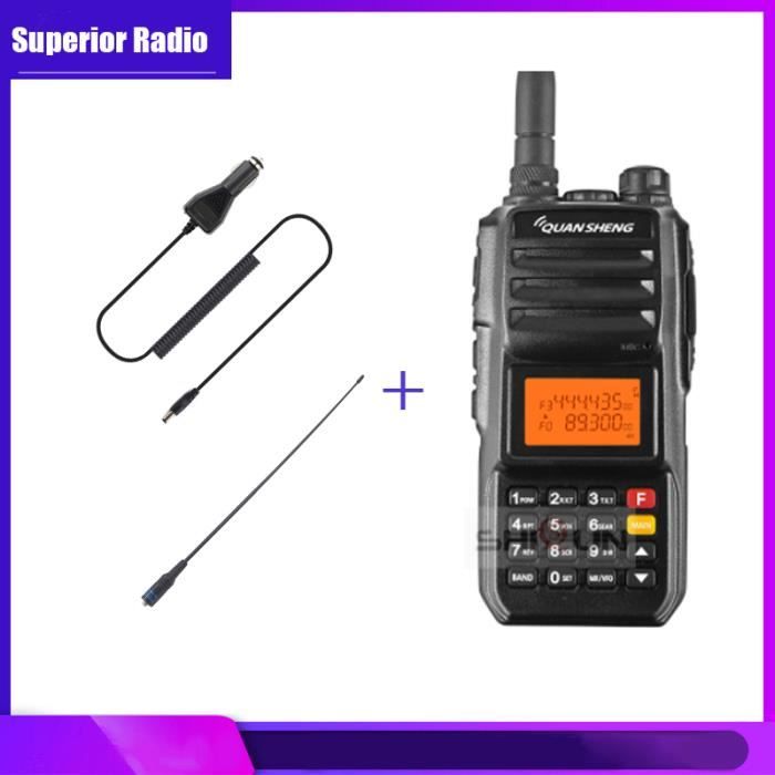 Ajouter 771-24V-walkie-talkie TG-UV2 Plus 10W, longue portée 10 KM