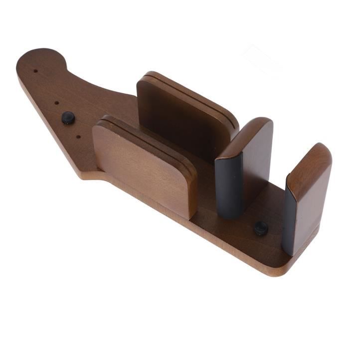 Support Mural Guitare Ortega – En Bois, Mousse, Fixation Incluse Pour Guitare/basse - 8
