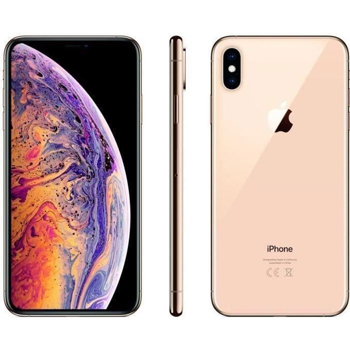 APPLE Iphone Xs Max 256Go Or - Reconditionné - Excellent état
