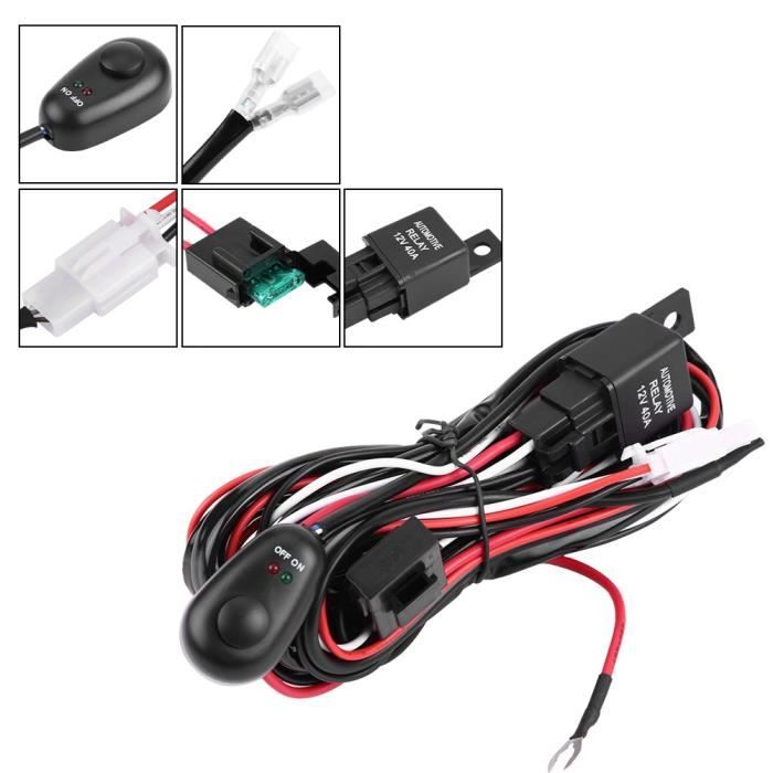 Faisceau De Câbles Pour Ventilateur électrique - Interrupteur à Capteur Pour Radiateur De Voiture - Avec Réglage De La Température Pour Le Refroidissement Du Moteur