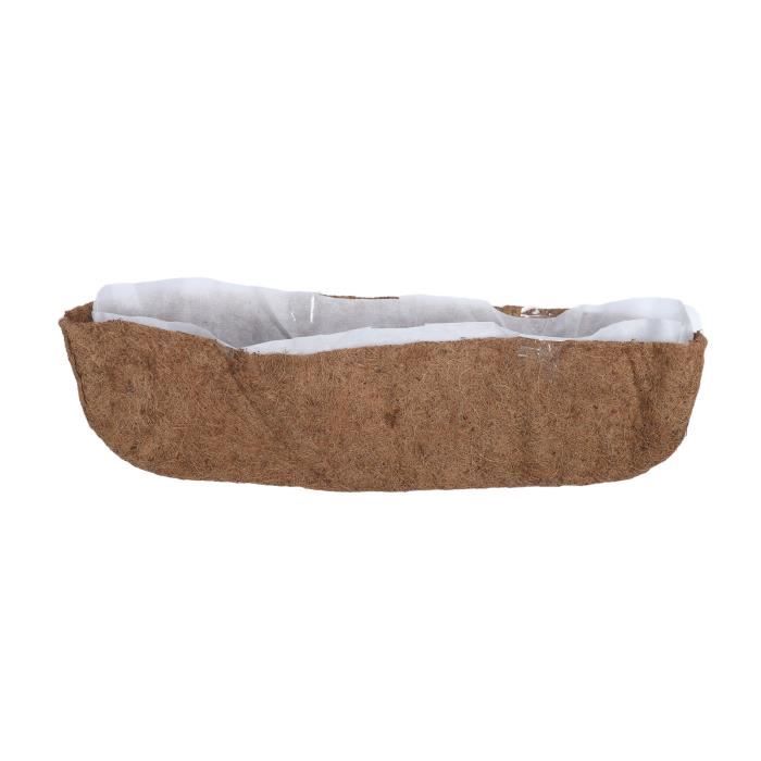 Doublure En Fibre De Coco Pour Jardinières Murales - 50 Cm, Épaisse Et Durable