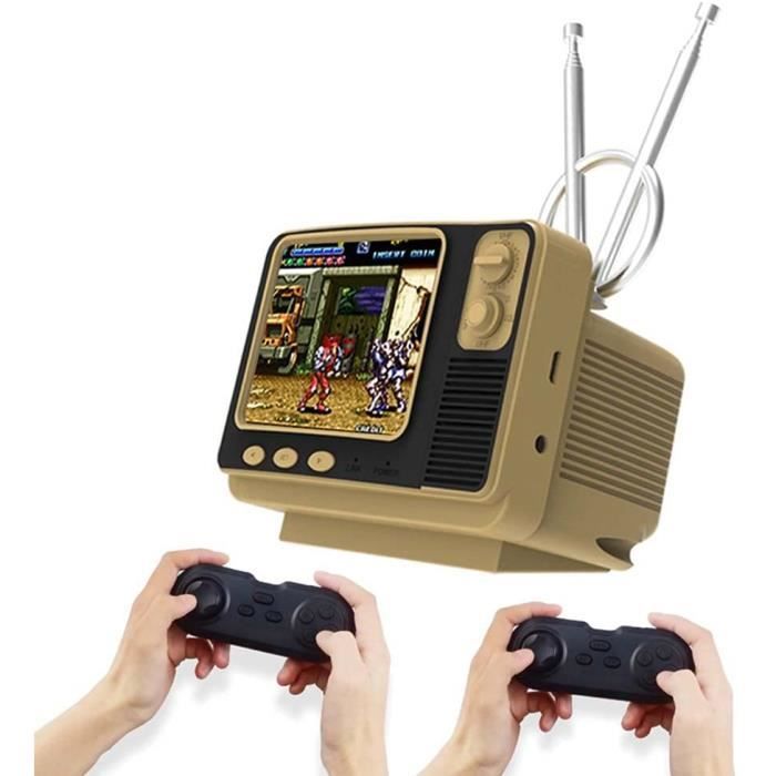 Console Rétro TV Stick 4K - 20000 Jeux Intégrés, Manette Sans Fil - Plug & Play, Cadeau Noël Et Fête