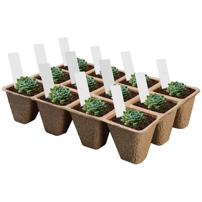 Lot De 5 Plateaux De Démarrage De Graines Avec Lampe De Croissance, Kit De Démarrage De Graines