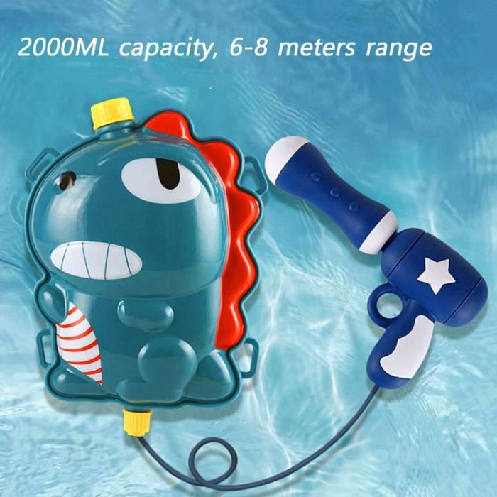 Kit 4 Pistolets à Eau En Mousse Pour Enfants | Portée Jusqu'à 9-10 M | Jouet Piscine, Jardin, Fête | Sécurité Et Durabilité Matériau EVA - 6