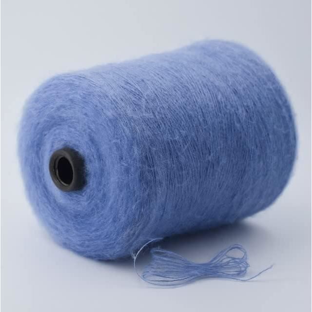 Fil à Tricoter Soie/cachemire – 65% Soie, 35% Cachemire, Violet, 100g, Qualité Italie