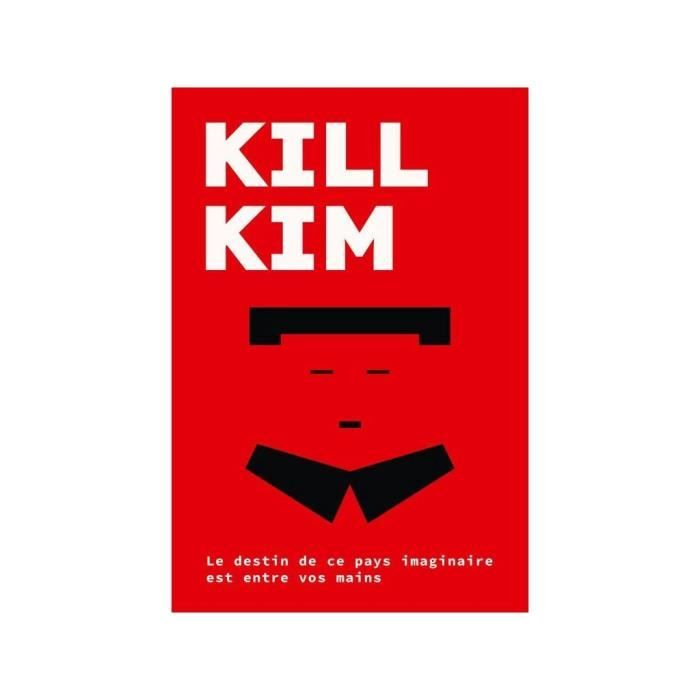 Jeu de société - Kill Kim - Intrigue politique et méfiance - 12 ans et plus - 30 min à 1 heure - 5 à 10 joueurs