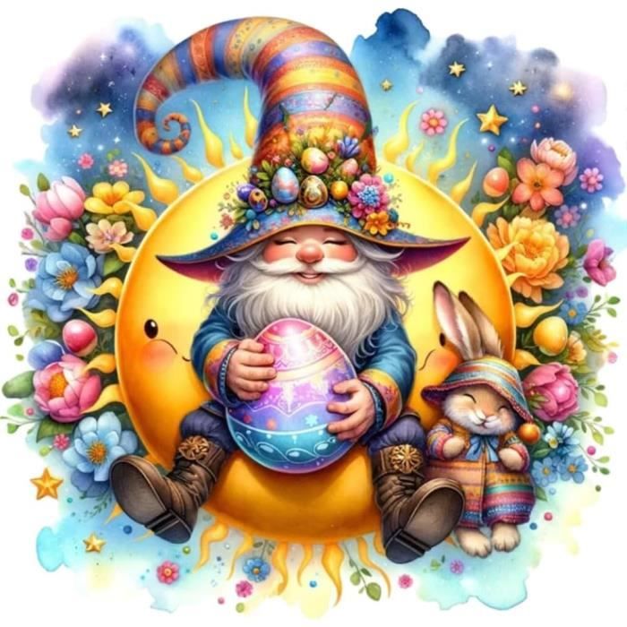 Calendrier De L'Avent 2025 Gnomes De Noël - 24 Figurines En Peluche Dans Une Boîte Colorée