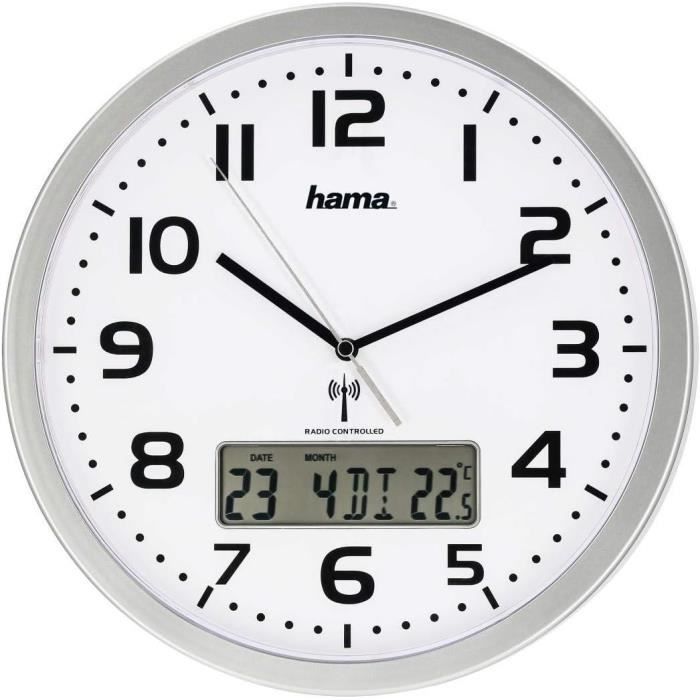FRANKEL kaiserkraft, Horloge murale radio-pilotée à cristaux