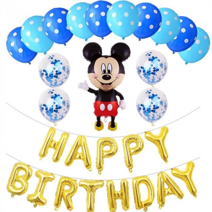 Anniversaire Mickey Ballons Achat Vente Pas Cher