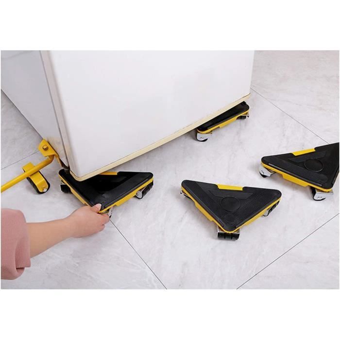 Chariot Poussoir Pour Panneaux (porte, Placoplâtre, Contreplaqué) - Capacité 272 Kg - Roues Gonflables 25 Cm