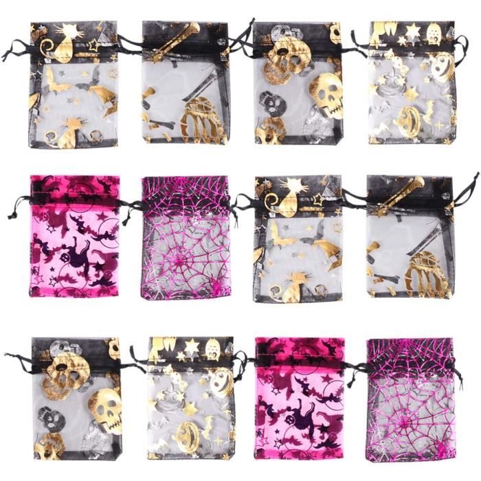 HUMOKI Lot de 100 Sacs en Organza, 10 Couleurs avec Cordon de Serrage - Pochettes à Bijoux et Bonbons pour Mariage, Anniversaire, Noël HUMOKI Lot de 100 Sacs en Organza, 10 Couleurs avec Cordon de Serrage - Pochettes à Bijoux et Bonbons pour Mariage, Anniversaire, Noël