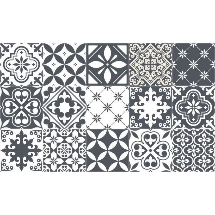 Carreaux De Ciment Adhesif Mural Azulejos 20 X 20 Cm 15