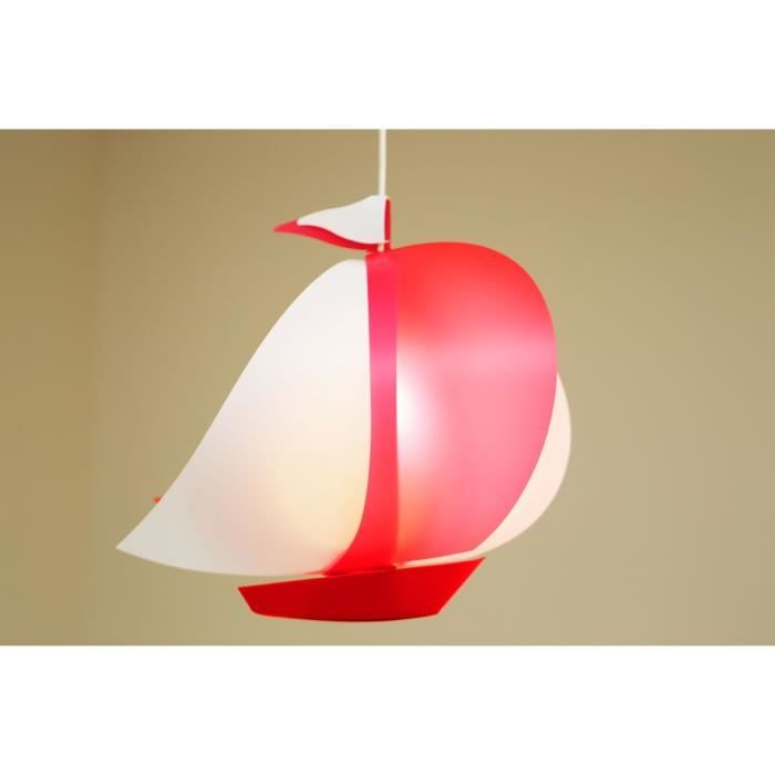 R M Coudert Lampe Suspension Chambre D Enfant Bateau Rose