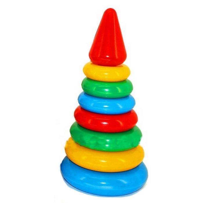 Anneaux A Empiler Pyramide Bebe Gigogne Pointe Cdiscount Jeux Jouets