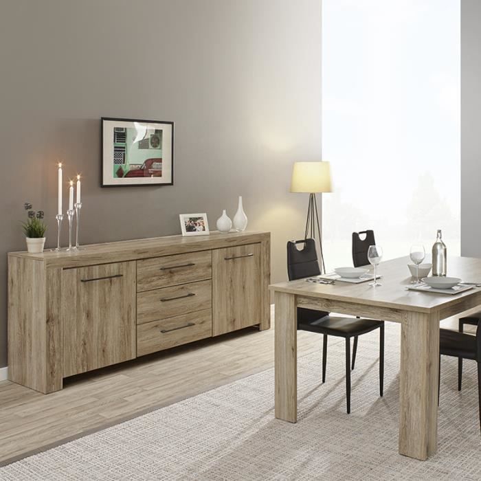 Salle A Manger Contemporaine Couleur Bois Clair Alena Achat
