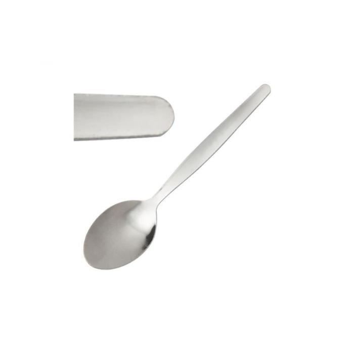 Olympia Kings Cuillère à café (lot de 12), 140 (L) mm, acier inoxydable 18/0 hautement poli, poignée ornée, passe au lave-vaisselle, usage professionnel et domestique, D689