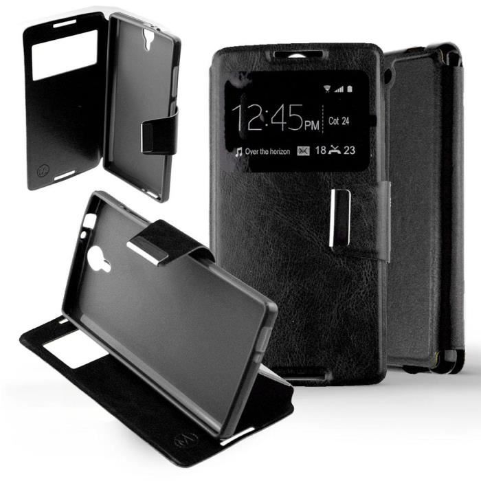 Étui Portefeuille Flip En Eco-cuir Violet Pour Nokia Lumia 710 - Housse à Clapet, Neuve