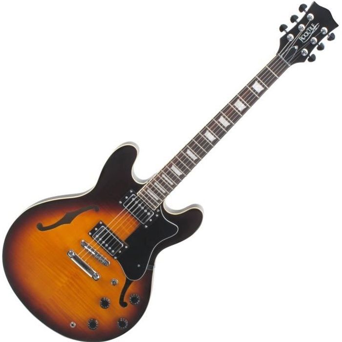 Rocktile Pro HB100-SB guitare eléctrique vintag…