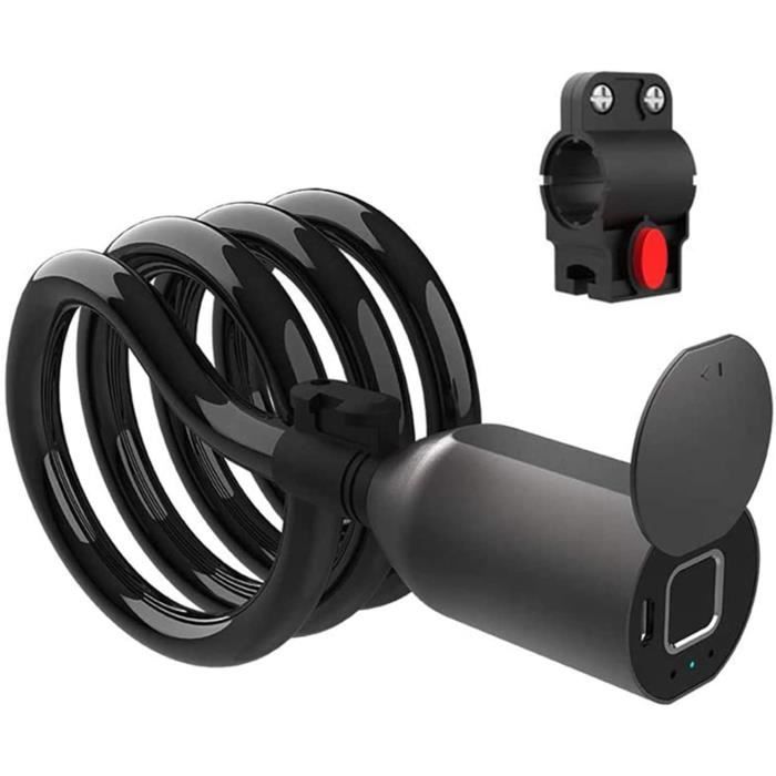 Anseom Cadenas Vélo à Code 3 Chiffres – Antivol Robuste Pour Vélo, Casque Et Scooter