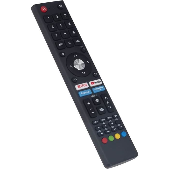 Télécommande De Remplacement Avec Fonction Voix - Compatible Kogan, CHIQ, SABA, Syinix, CHANGHONG, JVC… - Modèles GCBLTV02ADBBT, L32G7L, U50H7C, Etc.