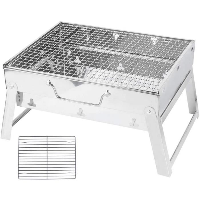 HERCHR Sacchetto Per Griglia Riutilizzabile – 27x22 Cm – Antiaderente In PTFE – Per Barbecue, Pesce, Verdure E Carne
