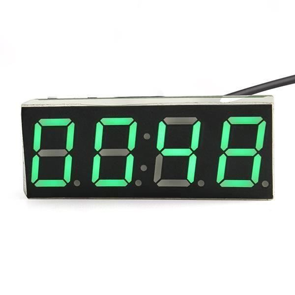 LED Numérique Électronique Horloge DIY Temps Température Voltage Contrôle D Pour 