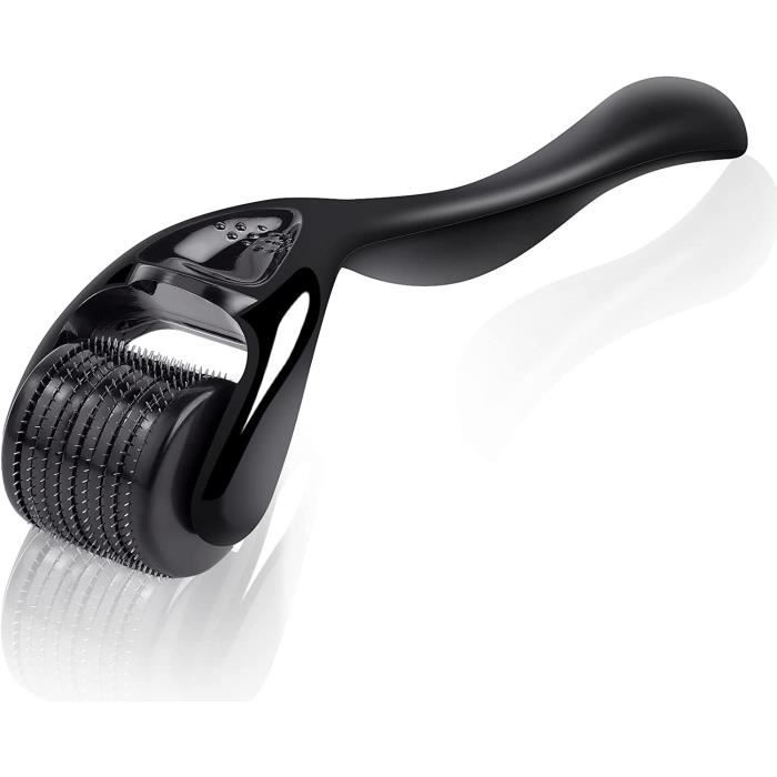 0.5 mm Dermaroller Visage, Roller Micro Aiguille pour Stimule Repousse Cheveux/Pousse Barbe