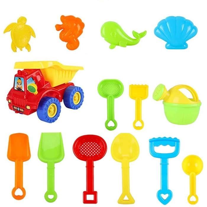 Bac A Sable Jouets De Plage Enfant Seau Plage Camion A Sable Pelle Rateau Jouet Exterieur Enfant Cadeaux Pour Enfant Fill A579 Cdiscount Jeux Jouets