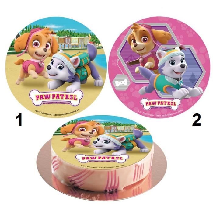 Décoration Gâteau Pat Patrouille : Joyeux Anniversaire Paw Patrol • La
