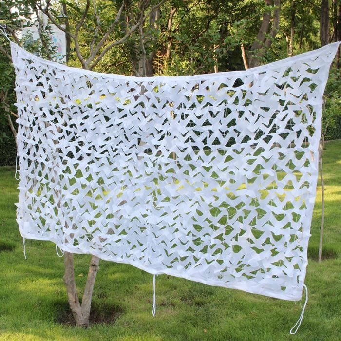 Filet D'Ombrage Extérieur - Protection Solaire 80% - Noir Camouflage - Pour Terrasse, Pergola, Jardin - Résistant Au Vent - 8